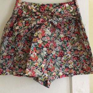 J. Crew Liberty of London cotton shorts, size 8